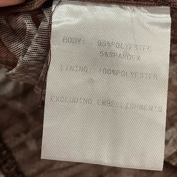 Princess Polly Snakeskin Print Margie Top - Brown - US 6 - Picture 12 of 15